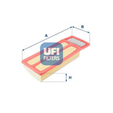 Egea Hava Filtresi 2016-2019 Ufi 51817708